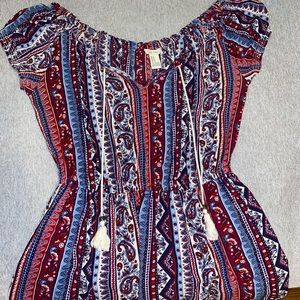 Forever 21 patterned dress